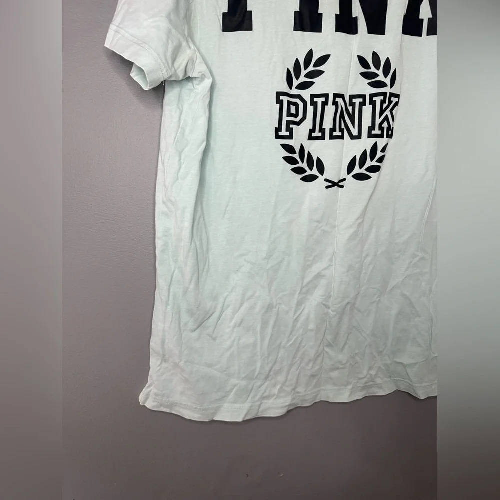 PINK Victoria's Secret Mint V-Neck Tee - Picture 9 of 12